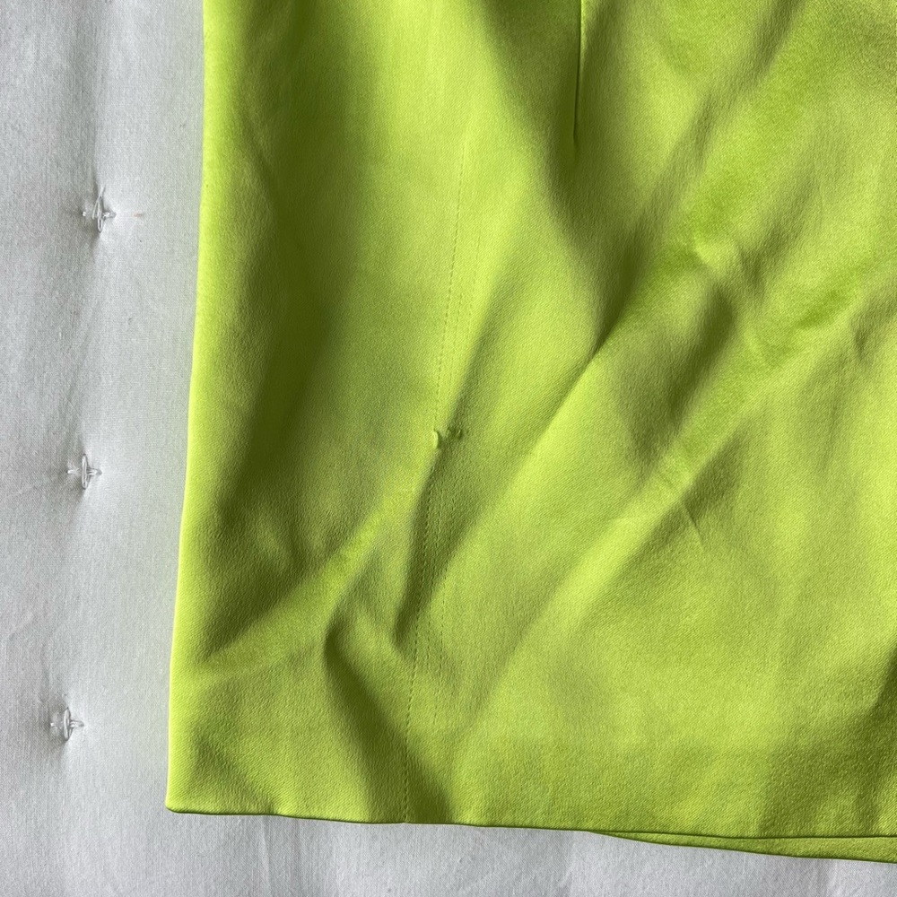 GAUGE81 Medium Green Marta Cutout Satin Mini Dress - Picture 13 of 13